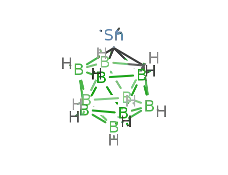 Molecular Structure of 51375-19-0 ((CH<sub>3</sub>)3Sn-1,2-B<sub>10</sub>C<sub>2</sub>H<sub>11</sub>)