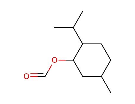 Molecular Structure of 2230-89-9 (Cyclohexanol, 5-methyl-2-(1-methylethyl)-, formate, (1R,2R,5S)-rel-)