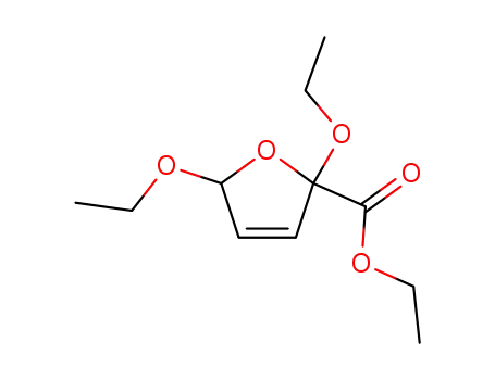 2,5-diethoxy-2,5-dihydro-furan-2-carboxylic acid ethyl ester