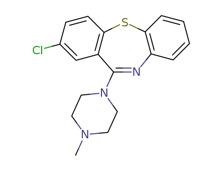 Dibenzo[b,f][1,4]thiazepine,2-chloro-11-(4-methyl-1-piperazinyl)-