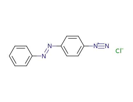 4-[(E)-Phenyldiazenyl]benzene-1-diazonium chloride