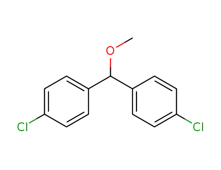 Molecular Structure of 55702-41-5 (1,1'-(Methoxymethylene)bis(4-chlorobenzene))