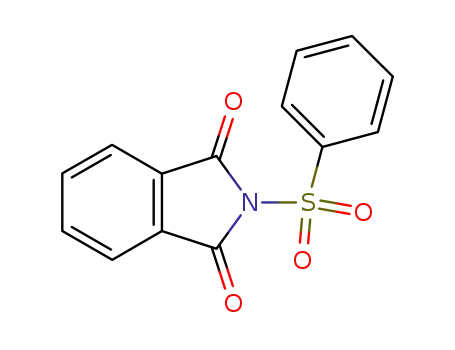 Molecular Structure of 19871-20-6 (2-(phenylsulfonyl)-1H-isoindole-1,3(2H)-dione)