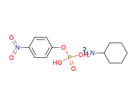 4-Nitrophenyl phosphate bis(cyclohexylammonium) salt,52483-84-8