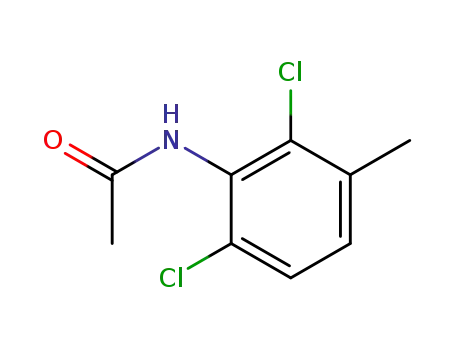 Molecular Structure of 17700-55-9 (N-(2,6-dichloro-3-methylphenyl)acetamide)