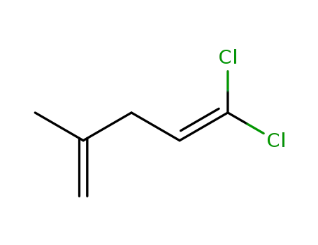 Molecular Structure of 62434-98-4 (1,1-Dichloro-4-methylpentadiene-1,4)