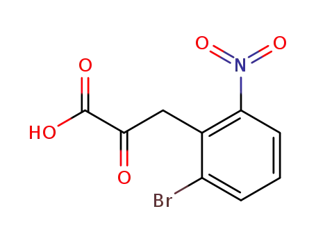 6-bromo-2-nitrophenylpyruvic acid