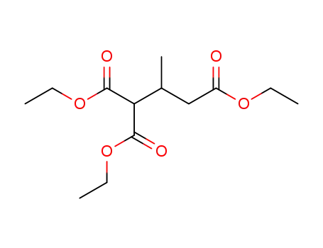 Molecular Structure of 2907-92-8 (triethyl 2-methylpropane-1,1,3-tricarboxylate)