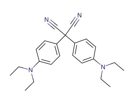 Molecular Structure of 27781-21-1 (bis-p-(N,N-diethylaminophenyl)malonitrile)