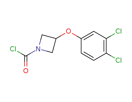 1-Azetidinecarbonyl chloride, 3-(3,4-dichlorophenoxy)-