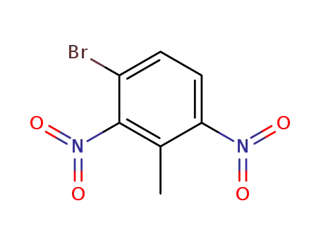 Molecular Structure of 854634-63-2 (3-bromo-2,6-dinitro-toluene)