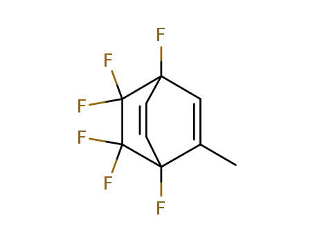1,4,7,7,8,8-Hexafluor-2-methylbicyclo<2,2,2>octa-2,5-dien