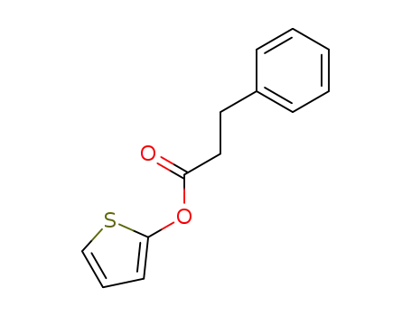 Benzenepropanoic acid, 2-thienyl ester