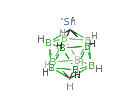 Molecular Structure of 51375-18-9 (1-(trimethylstannyl)-1,12-dicarba-closo-dodecaborane)