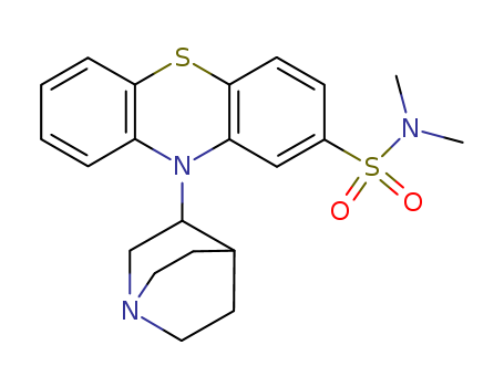 10H-Phenothiazine-2-sulfonamide,10-(1-azabicyclo[2.2.2]oct-3-yl)-N,N-dimethyl-