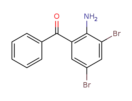 2-Amino-3,5-dibromobenzophenone