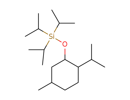 Molecular Structure of 1449746-39-7 (triisopropyl(2-isopropyl-5-methylcyclohexyloxy)silane)
