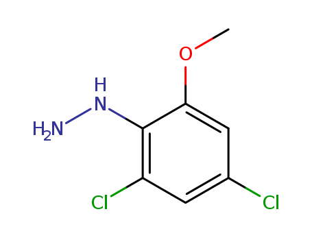 Hydrazine,(2,4-dichloro-6-methoxyphenyl)-