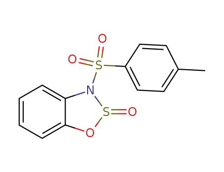 3-(p-tolylsulfonyl)-1,2,3-benzoxathiazole 2-oxide