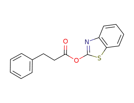 2-(3-phenylpropionyloxy)benzothiazole