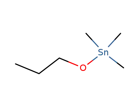 Molecular Structure of 38047-38-0 (trimethyl-propoxytin)