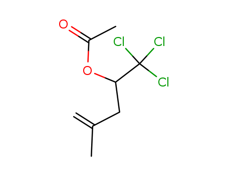 4-Penten-2-ol,1,1,1-trichloro-4-methyl-, 2-acetate