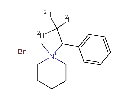 N-methyl-N-(1-phenylethyl)piperidinium-2,2,2-d3 bromide