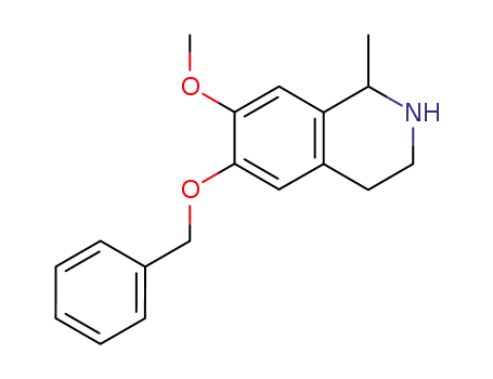 6-벤질옥시-7-메톡시-1-메틸-1,2,3,4-테트라히드로이소퀴놀린