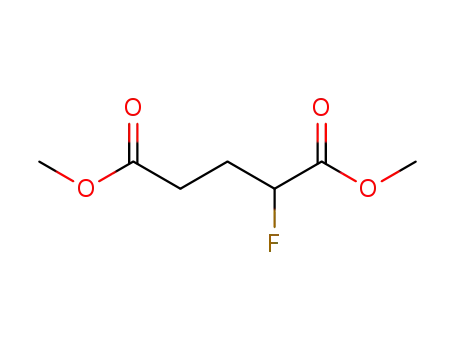 Molecular Structure of 7766-74-7 (Dimethyl 2-fluoropentanedioate)