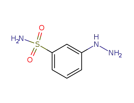 Molecular Structure of 131774-72-6 (3-Hydrazinobenzenesulfonamide)