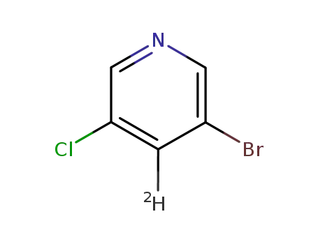 bromo-3 chloro-5 deuterio-4 pyridine