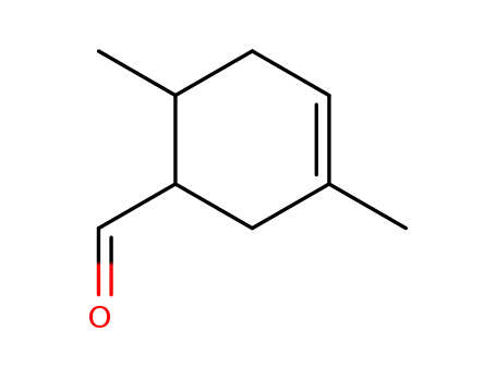 Molecular Structure of 67801-65-4 (3,6-dimethylcyclohex-3-ene-1-carbaldehyde)