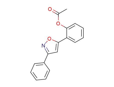 Phenol, 2-(3-phenyl-5-isoxazolyl)-, acetate (ester)