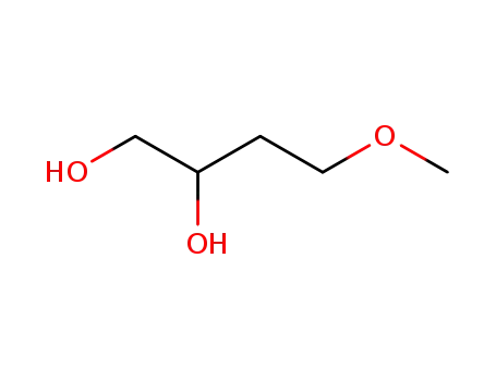 Molecular Structure of 90325-06-7 (4-methoxybutane-1,2-diol)