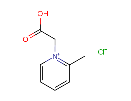 Pyridinium,1-(carboxymethyl)-2-methyl-, chloride (1:1) cas  6266-22-4