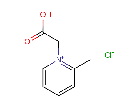 Molecular Structure of 6266-22-4 (1-(carboxymethyl)-2-methylpyridinium chloride)