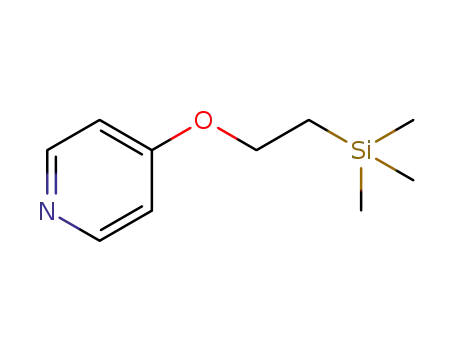 Molecular Structure of 1338215-40-9 (4-(2-trimethylsilanylethoxy)pyridine)