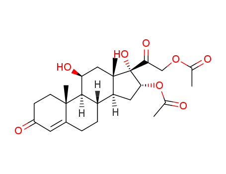 16α,21-diacetoxy-11β,17-dihydroxy-pregn-4-ene-3,20-dione