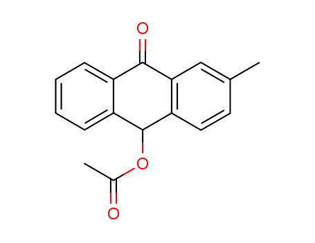 Molecular Structure of 740843-28-1 (10-acetoxy-2-methyl-anthrone)
