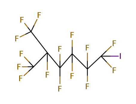 Hexane,1,1,1,2,3,3,4,4,5,5,6,6-dodecafluoro-6-iodo-2-(trifluoromethyl)-