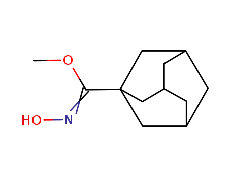 Molecular Structure of 170952-87-1 (N-hydroxyiminomethyl 1-adamantanecarboxylate)