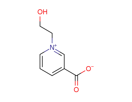 Molecular Structure of 52578-48-0 (3-Carboxylato-1-(2-hydroxyethyl)pyridinium)