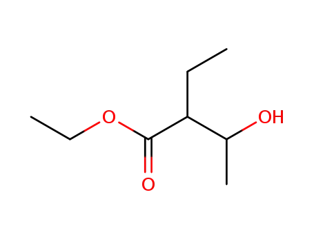 Molecular Structure of 5465-11-2 (ethyl 2-ethyl-3-hydroxy-butanoate)