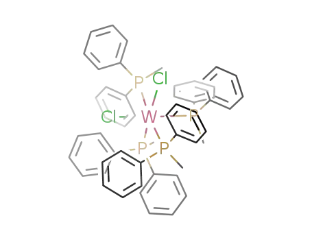 WCl<sub>2</sub>(PMePh<sub>2</sub>)4