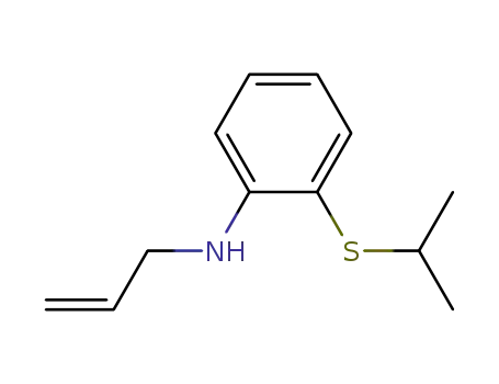 2-isopropylthio-N-allylaniline