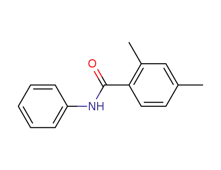 Molecular Structure of 5180-83-6 (2,4-dimethyl-benzoic acid anilide)