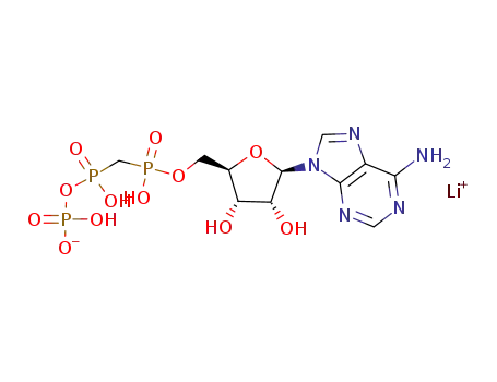 Molecular Structure of 58337-46-5 (ALPHA,BETA-METHYLENEADENOSINE-5'-TRIPHOSPHATE)
