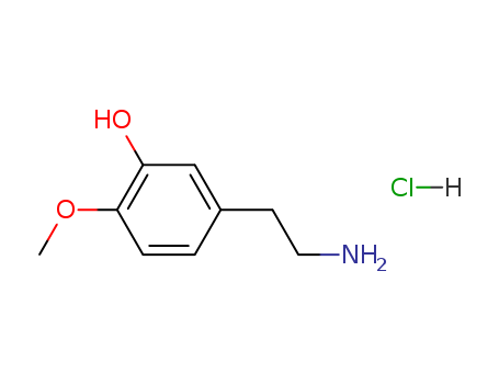 Phenol,5-(2-aminoethyl)-2-methoxy-, hydrochloride (1:1)