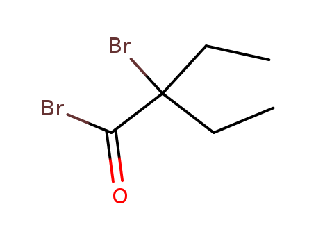 Butanoyl bromide,2-bromo-2-ethyl-