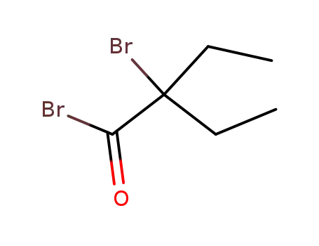 Molecular Structure of 26074-53-3 (2-BROMO-2-ETHYLBUTYRYL BROMIDE)